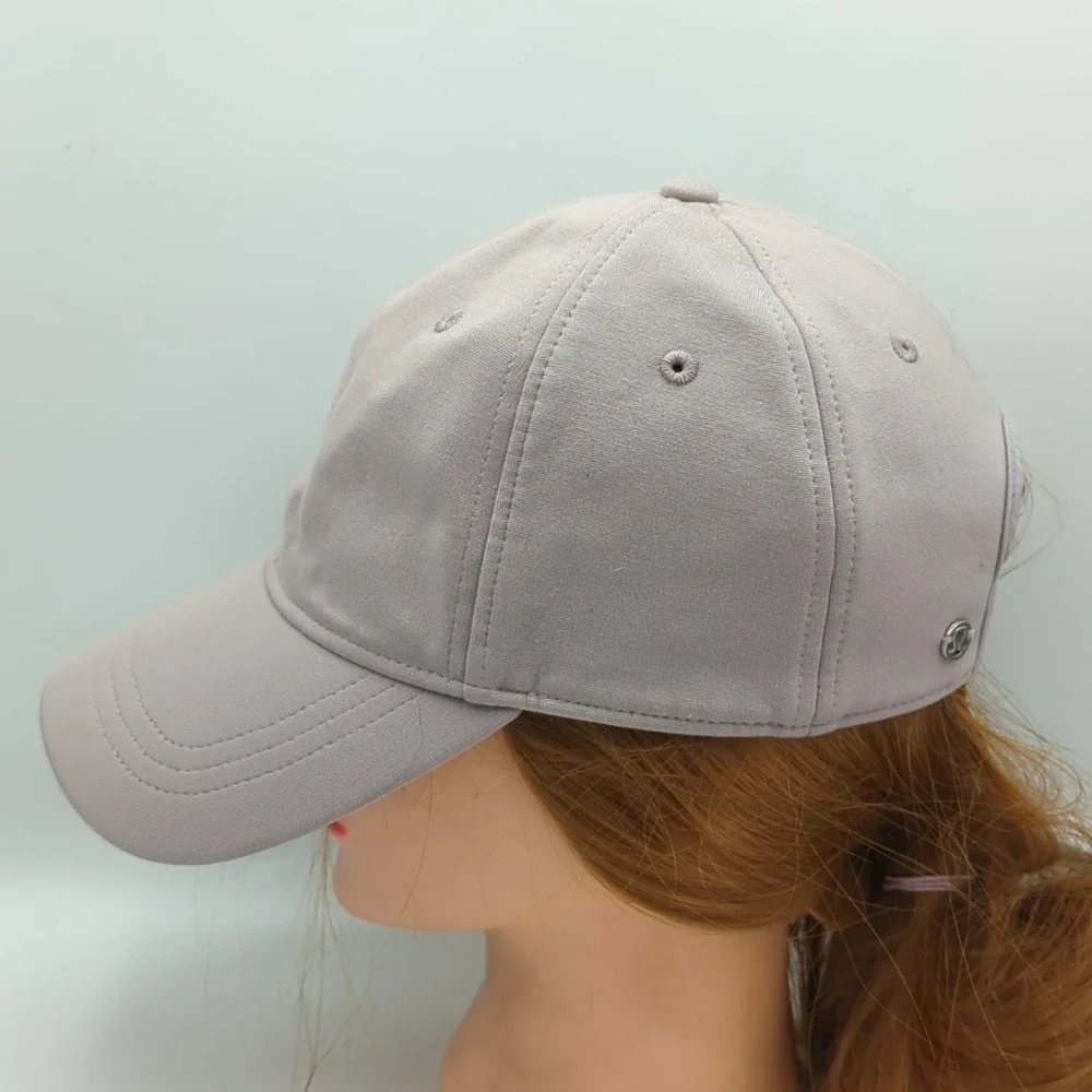 Lululemon Athletica Womens Hat Baseball Cap Strap Back Gray Adjustable One Size